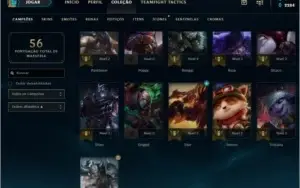 CONTA LOL LVL 31 GOLD 4 MMR ALTÍSSIMO