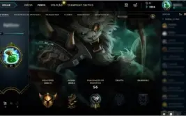 CONTA LOL LVL 31 GOLD 4 MMR ALTÍSSIMO