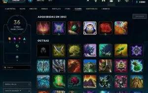 Conta Unranked |1K De Rp | Handlevel / Lol League Of Legends