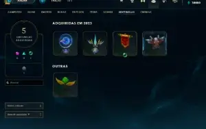 Conta Unranked |1K De Rp | Handlevel / Lol League Of Legends