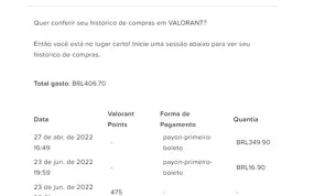 Conta valorant com pacote RGX 11z Pro completo