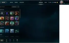 Ofertas > Conta de Lol lvl 45 + All Champ + "111K+ EA" 7Pag