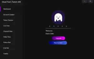 Twitch Bot | Ghost Aio | Vizualizações E Mais