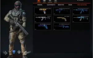 CONTA WARFACE PATENTE 61 SUBTENENTE SF