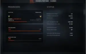 CONTA WARFACE PATENTE 61 SUBTENENTE SF