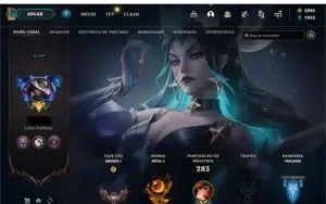 Conta lol 240 Skins (9 prest. + 3 ult.) perfeita c/ mt RP!