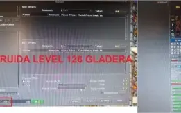 DRUID LVL 126 KNIGHT 130 PALADIN 30 COM 3KK400