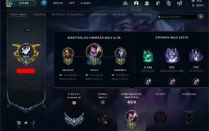 Conta League Of Legends - Season 4 - 108+ skins