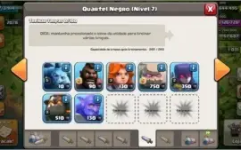 ACC CLASH OF CLANS LVL127 CV10