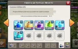 ACC CLASH OF CLANS LVL127 CV10