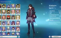 Conta  de Genshin com 13 personagens 5* + Ayaka C1