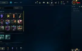Conta Lol, Gold 1, Lvl +225