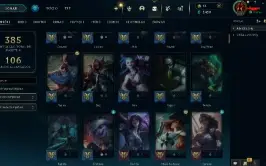 Conta Lol, Gold 1, Lvl +225