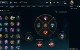 Conta League Of Legends com 385 skins, 5 míticas