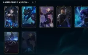 Conta do Lol com todos os Chanps e 762Skins