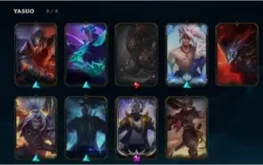 Conta de LoL (ex DIAMANTE) com 259 SKINS/ 140 campeões