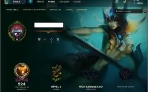 CONTA UNRANKED LVL 48 + 58 SKINS!