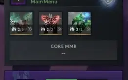 Conta de de DOTA 2 4000 DE MMR +