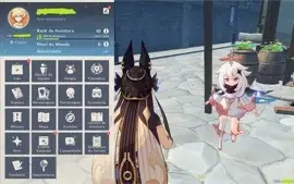 CONTA REROLL GENSHIN, level 10 CYNO+VENTI! +BRINDE!