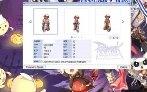 Conta IRO com Bruxo e Templário nível 99 e Arqueiro nível 55