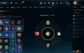 conta lol bronze 1 88 skins 60 emotes 2015 acc