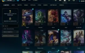 Conta FERRO 4 | -2 PDL - LOL (league of legends) ELOMOON