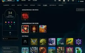 Conta FERRO 4 | -2 PDL - LOL (league of legends) ELOMOON
