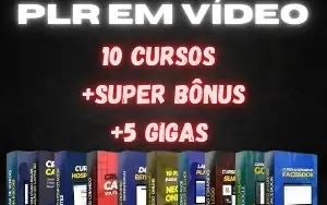 Pack de curso plr em video + super bônus