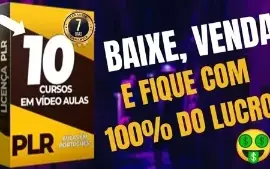 Pack de curso plr em video + super bônus