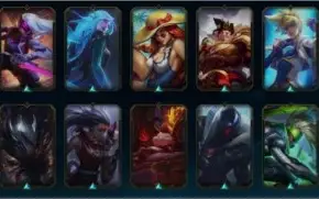 Conta Lol com várias Skins Lendárias.