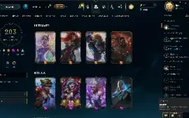 RiotAccount Valorant(coleção champions 2021) e lol com skins
