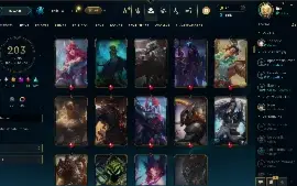 RiotAccount Valorant(coleção champions 2021) e lol com skins
