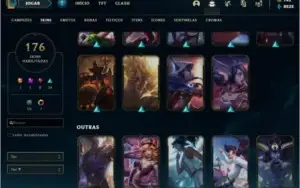 CONTA LEAGUE OF LEGENDS
