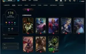 CONTA LEAGUE OF LEGENDS