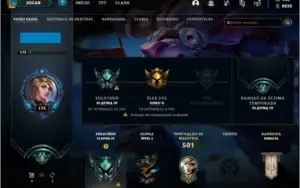 CONTA LEAGUE OF LEGENDS