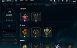 CONTA LEAGUE OF LEGENDS