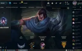 Estou vendendo minha conta level 420 com 83 skins, elo prata