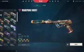 Conta Valorant platina com muitas skins