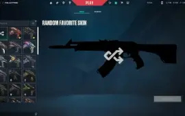 Conta Valorant platina com muitas skins