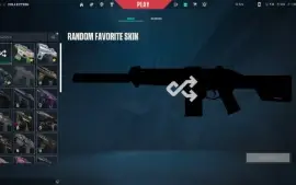 Conta Valorant platina com muitas skins