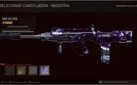 Conta call of duty Warzone com damasco e dark matter
