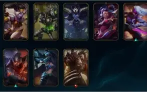 CONTA LOL- QUASE TODOS OS CAMPEOES- +100 SKINS- GOLD 3