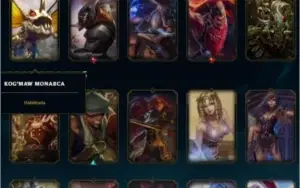 CONTA LOL- QUASE TODOS OS CAMPEOES- +100 SKINS- GOLD 3