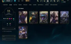 Ouro 4 com 65 Champs e 35 Skins ( MAIN ADC )