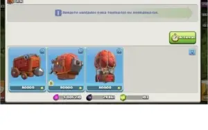 CV 12 OU TH12 C.O.C CLASH OF CLANS BARATO D+