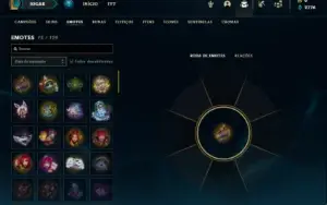 Conta Platina 1 com 66 PDL, 33 Champs e 6 Skins