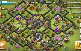 CONTA CLASH OF CLANS CV9