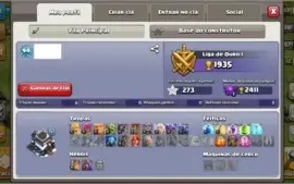 CONTA CLASH OF CLANS CV9