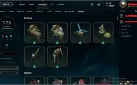 Conta League Of Legends Seaseon 2" C/ 675 Skins