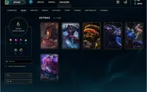 Conta LOL Nv 30 UNRANKED